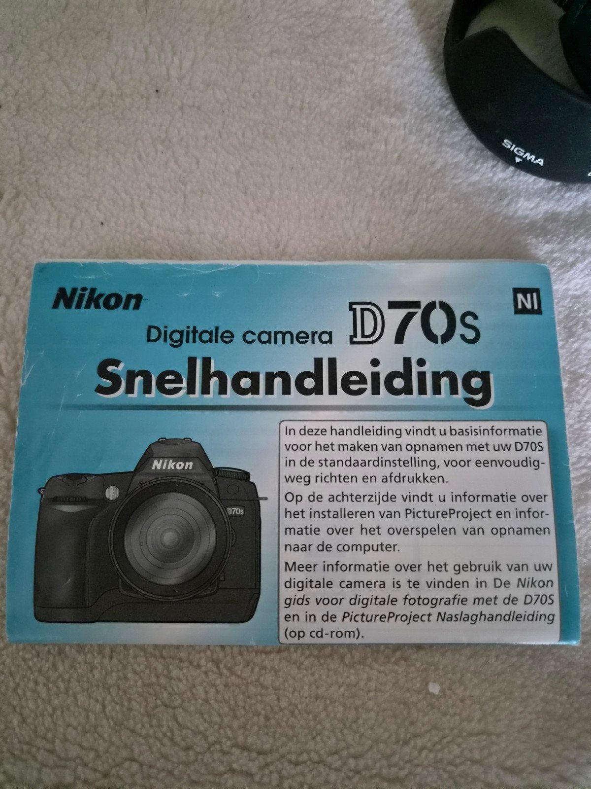 Nikon D70s, Ophalen of Verzenden, Gebruikt, Spiegelreflex, Nikon