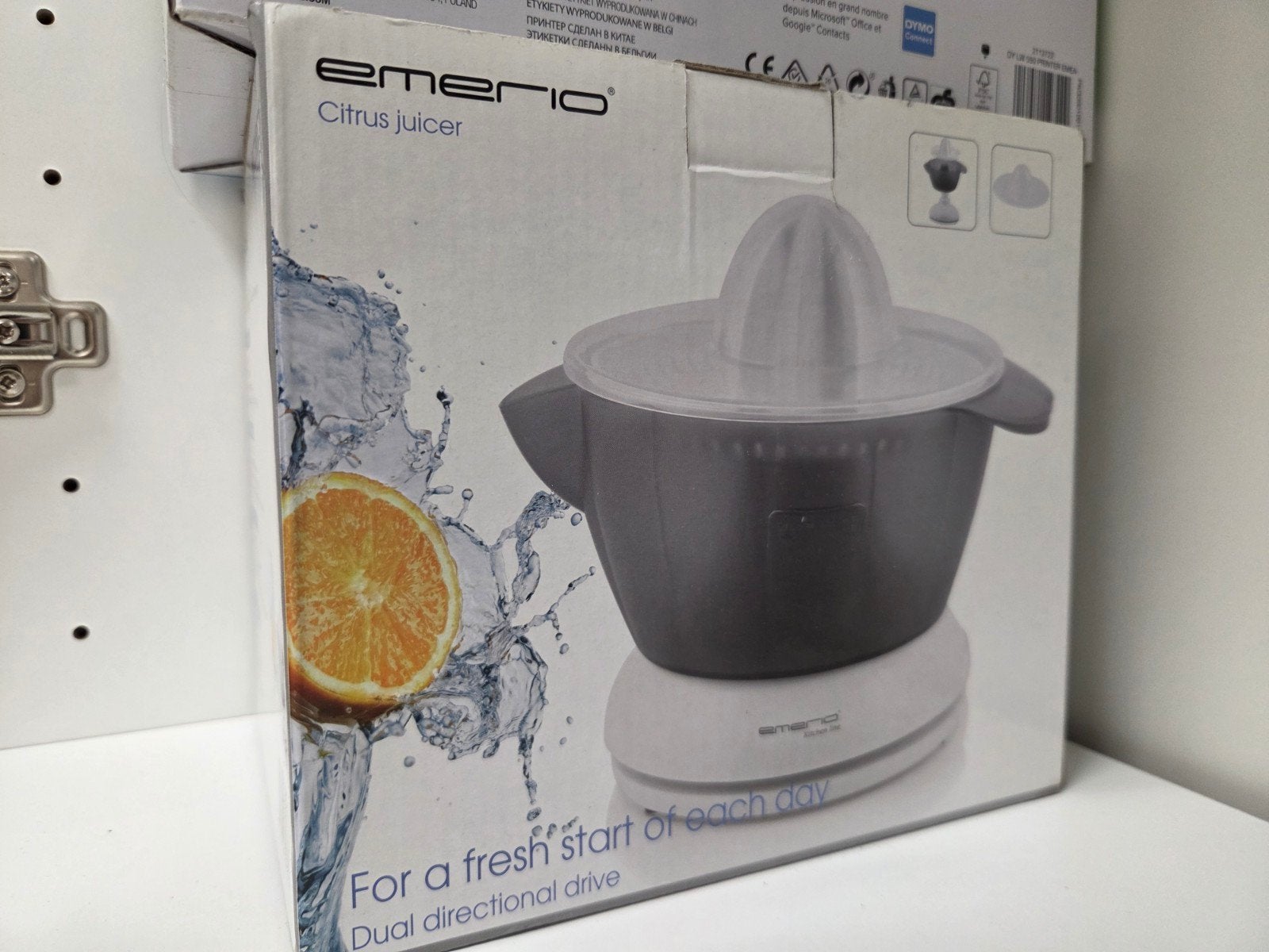 Emerio elektrische citruspers te koop, Witgoed en Apparatuur, Minder dan 1 liter, Ophalen, Nieuw, 1 snelheid