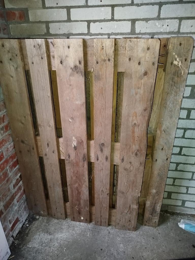 Pallets, Doe-het-zelf en Verbouw, Ophalen, Overige houtsoorten, Minder dan 200 cm, Pallet