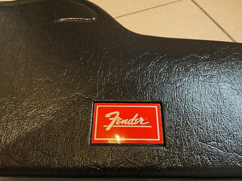 Case FENDER "Red Label", Ophalen of Verzenden, Gebruikt, Elektrische gitaar