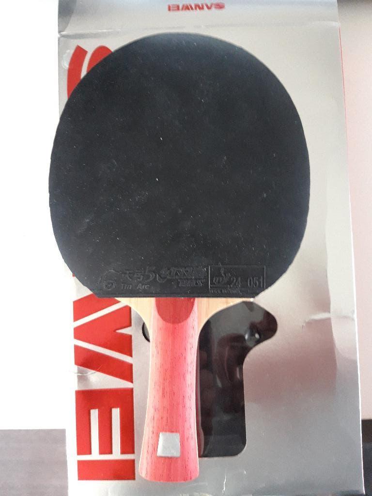 Tafeltennis Batje, Ophalen of Verzenden, Zo goed als nieuw, Net, Batje(s) of Balletje(s)