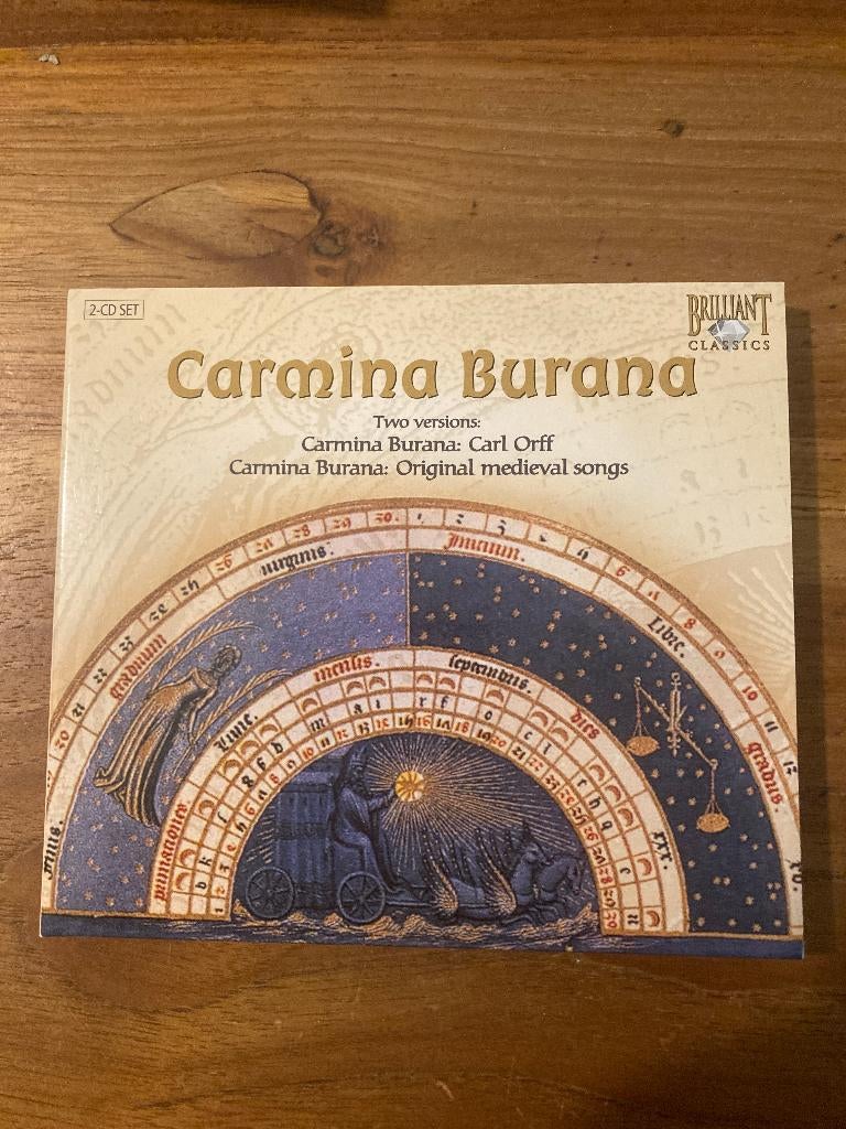 Carl Orff - Carmina Burana (2cd), Cd's en Dvd's, Ophalen of Verzenden, Classicisme, Zo goed als nieuw, Orkest of Ballet