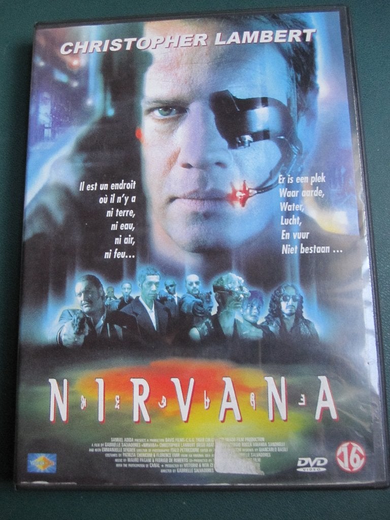 Nirvana (1997), Vanaf 16 jaar, Nederlands, Ophalen of Verzenden, Zo goed als nieuw
