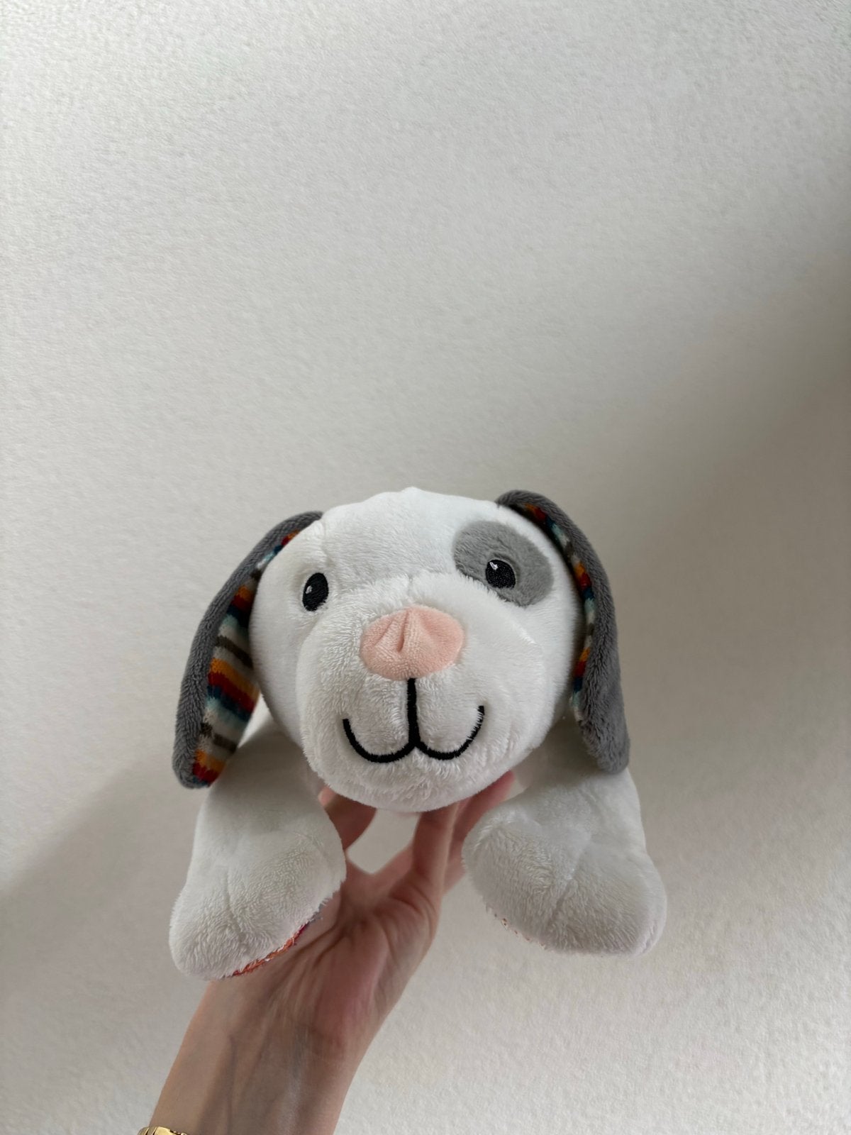 ZAZU Hartslag Knuffel Dex de Hond - slaapknuffel, Ophalen, Zo goed als nieuw
