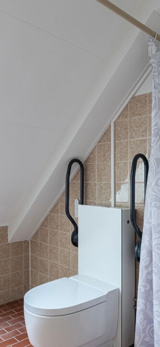 Well-fresh CleanClassic staand wit douchetoilet, Ophalen, Zo goed als nieuw, Toilet