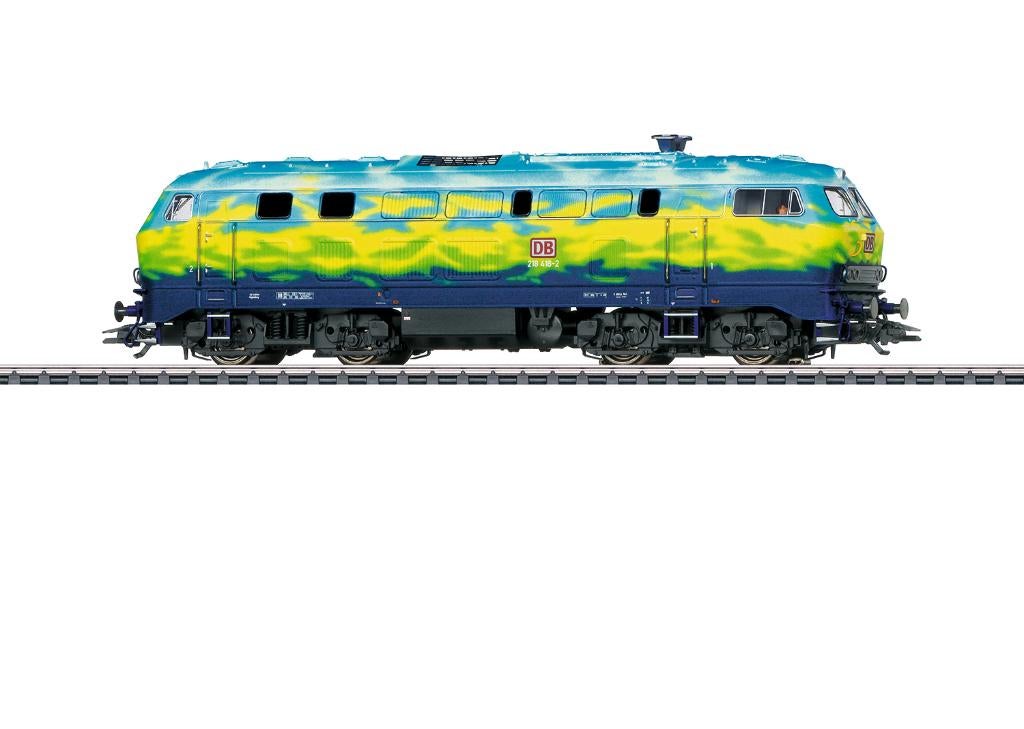 Marklin H0 39219 Diesellocomotief 218 Touristik design DB, Wisselstroom, Locomotief, Nieuw, Ophalen of Verzenden