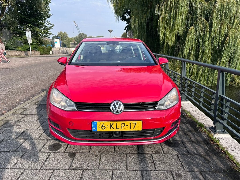 Volkswagen Golf 1.2 TSI 77KW 5D 2013 Rood, Auto's, Voorwielaandrijving, Zwart, 4 cilinders, Origineel Nederlands
