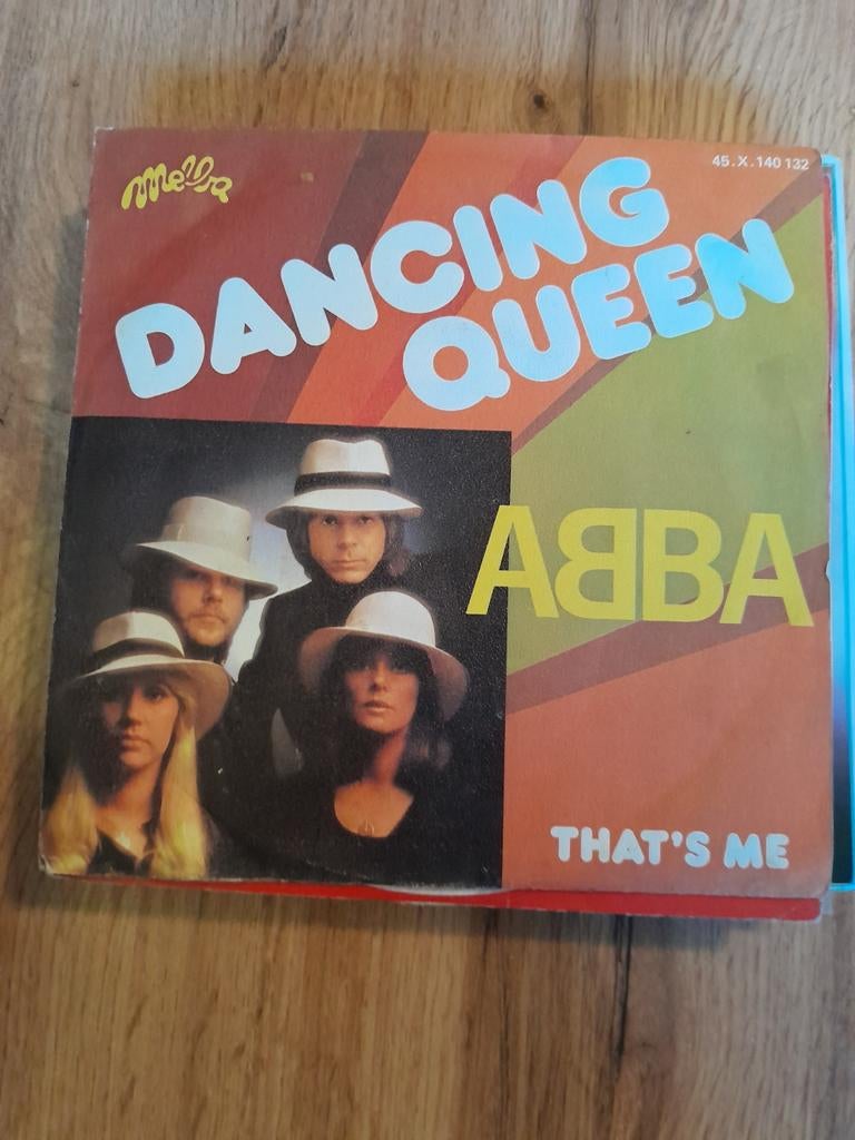 ABBA 7inch dancing queen, Cd's en Dvd's, Vinyl Singles, Ophalen of Verzenden, Zo goed als nieuw, Pop