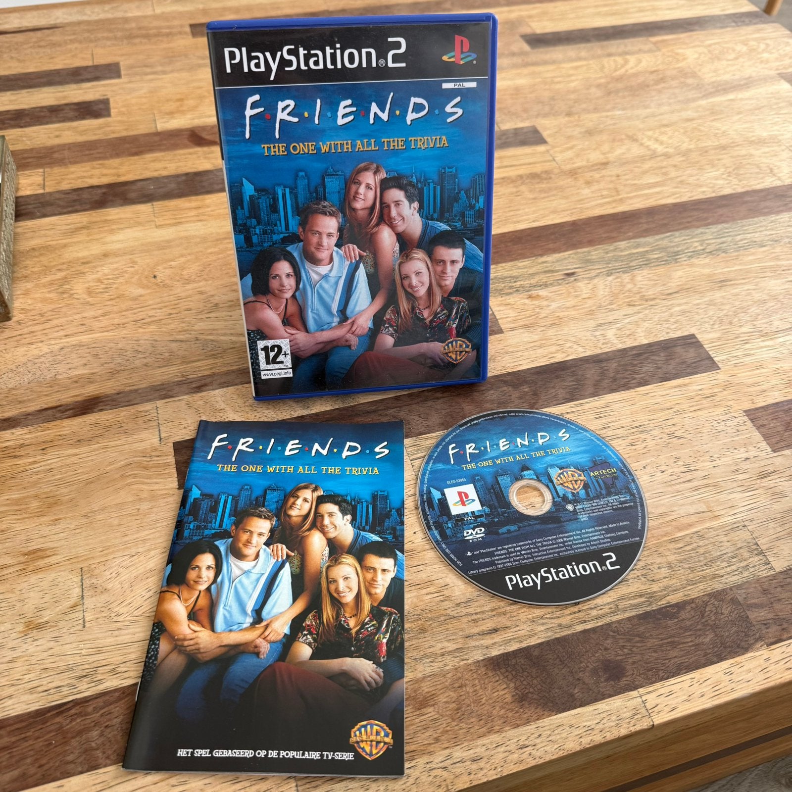 Friends PS2 game PAL met Nederlands boekje getest. NL versie, Spelcomputers en Games, Gebruikt, Overige genres, Eén computer, Ophalen of Verzenden