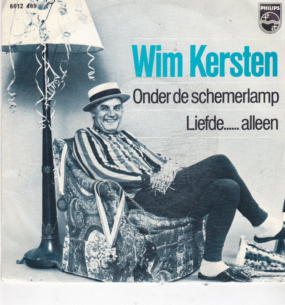 7" Single Wim Kersten - Onder de schemerlamp, Ophalen of Verzenden, Gebruikt, 7 inch, Nederlandstalig