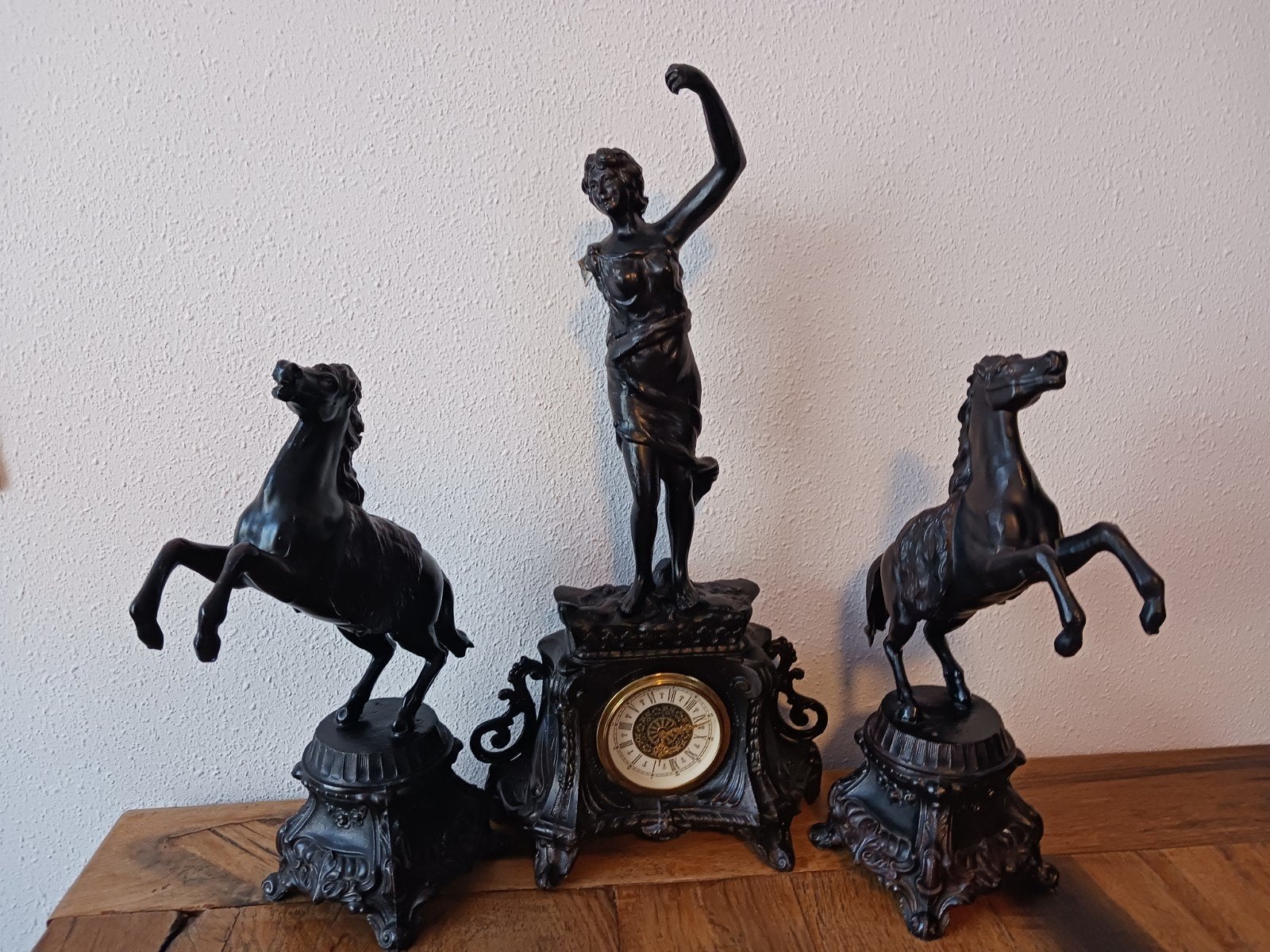 Mercedes  Klokkenstel, Antiek en Kunst, Ophalen of Verzenden