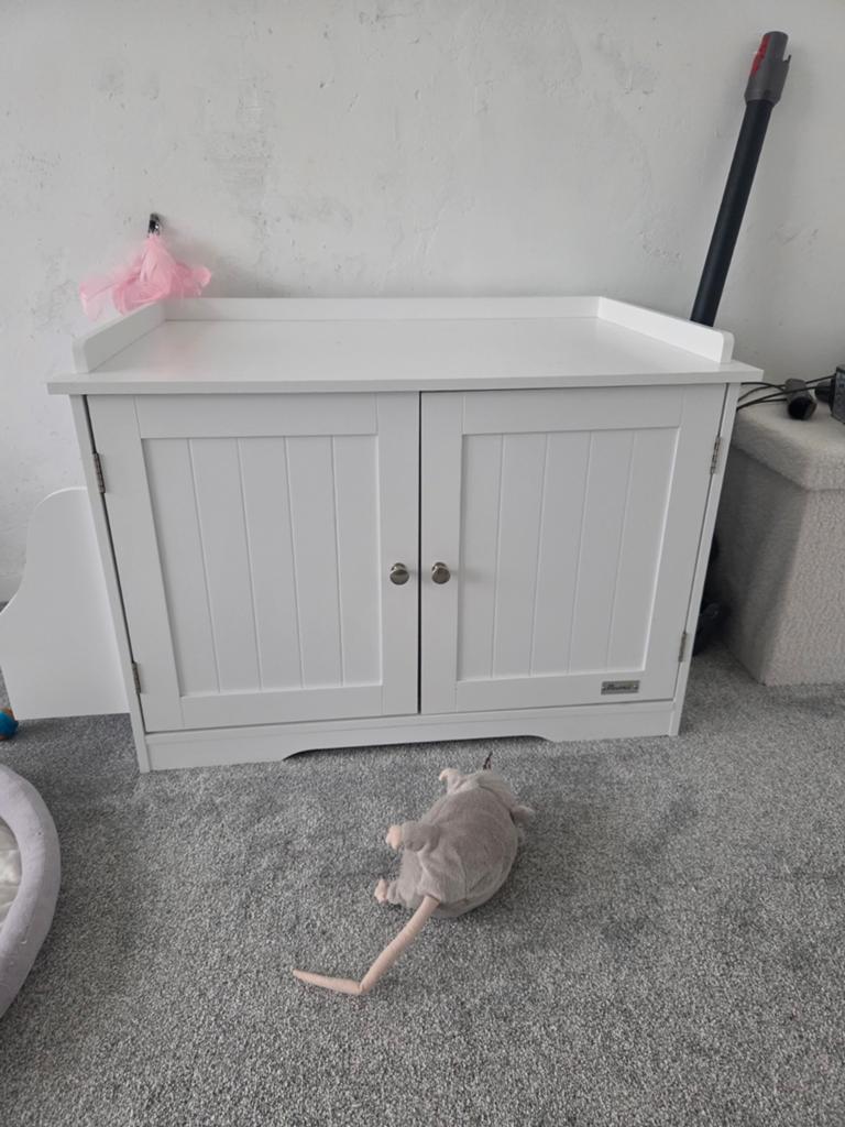 Pawhut kattenbak kast, Ophalen of Verzenden