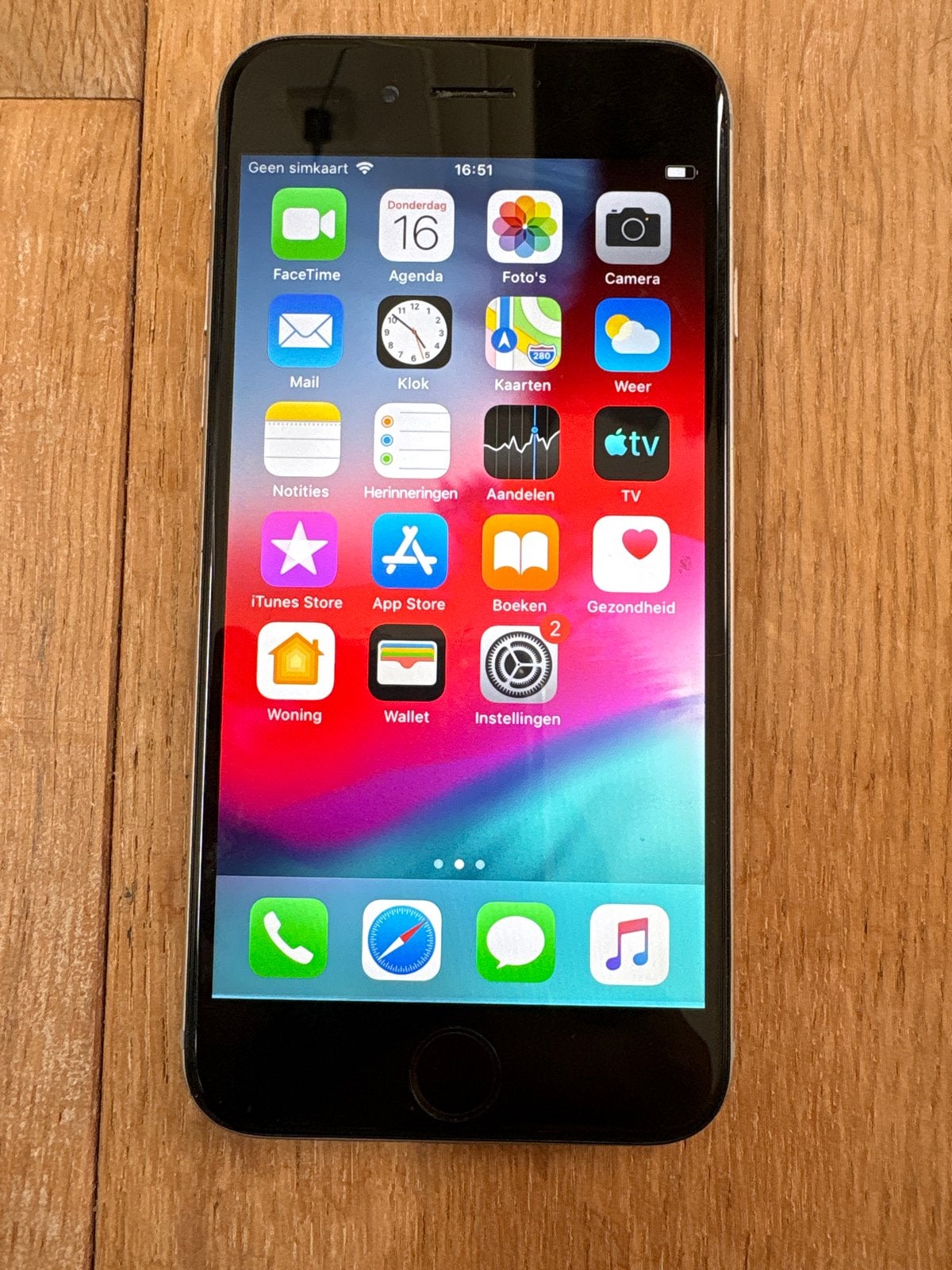 Apple iPhone 6 - 16GB - Zilver, Telecommunicatie, Mobiele telefoons | Apple iPhone, Gebruikt, 16 GB, Ophalen of Verzenden, Zonder simlock