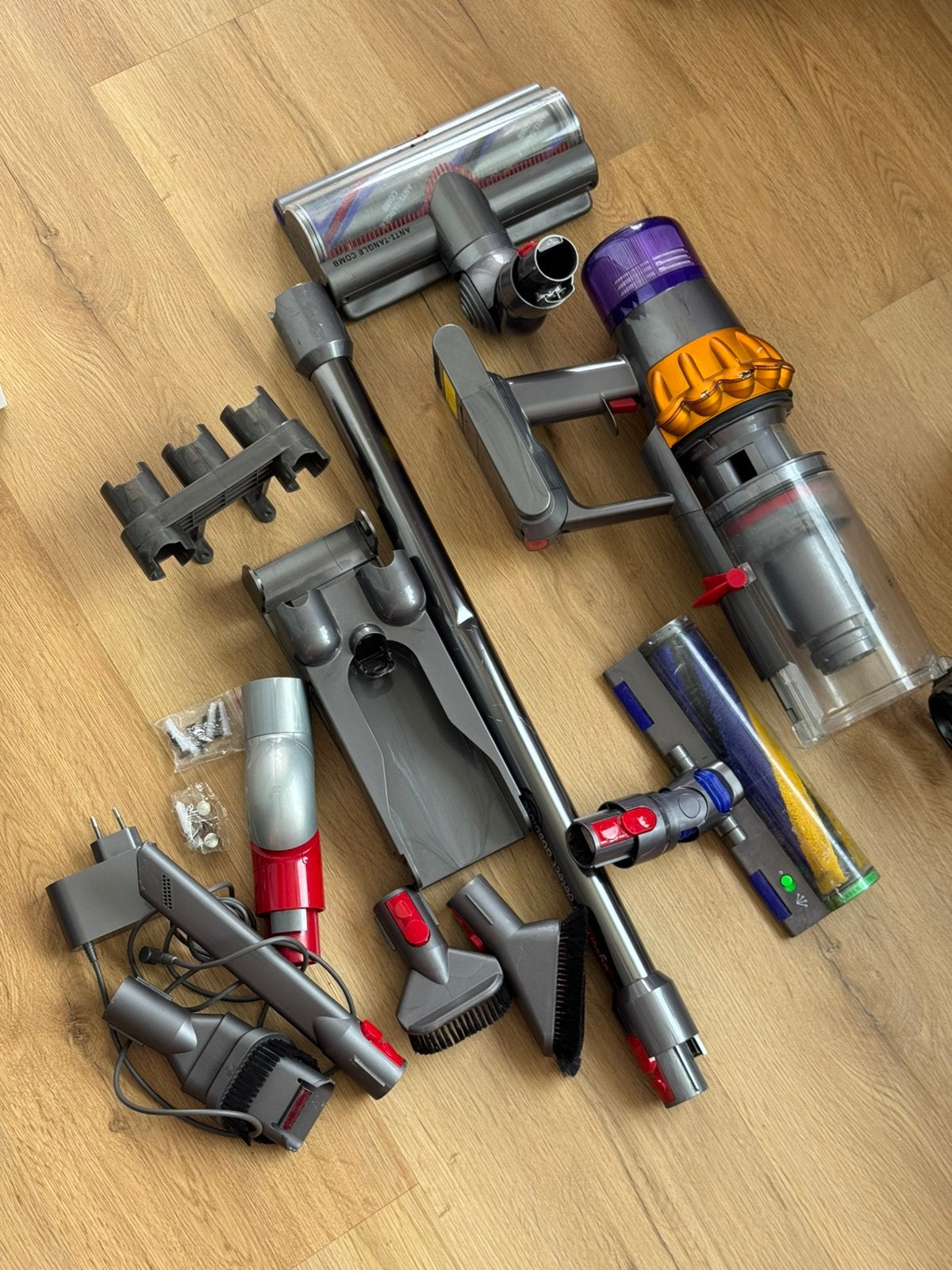Dyson V15 Detect Absolute, Ophalen of Verzenden, Gebruikt