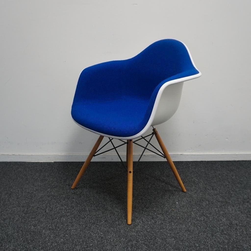 Vitra Eames DAW Design Stoelen | Kuip Stoel | Kobalt Blauw