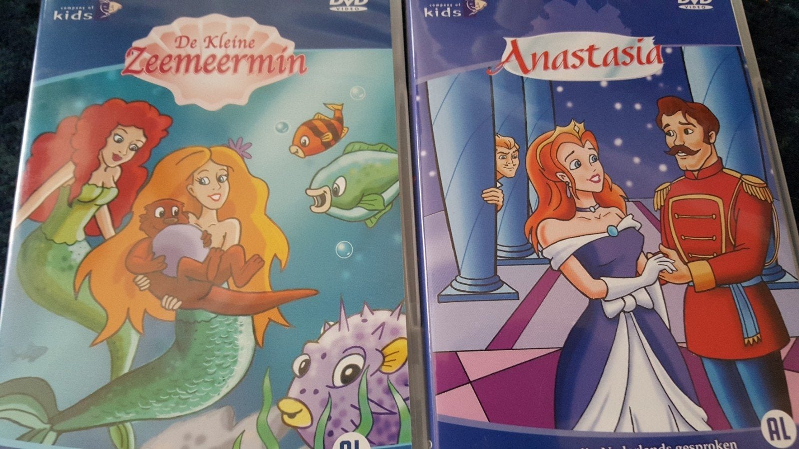Anastasia en kleine zeemeermin nederlands gesproken, Alle leeftijden, Ophalen, Zo goed als nieuw, Europees