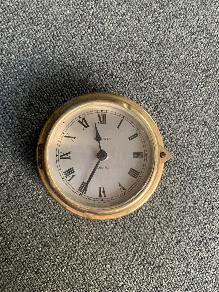 Vintage Observer Electro Klok - Western Germany, Ophalen of Verzenden