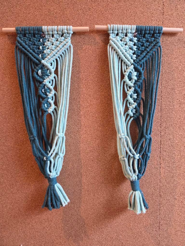 Macrame plantenhanger wand - Diverse kleuren, Ophalen of Verzenden, Nieuw