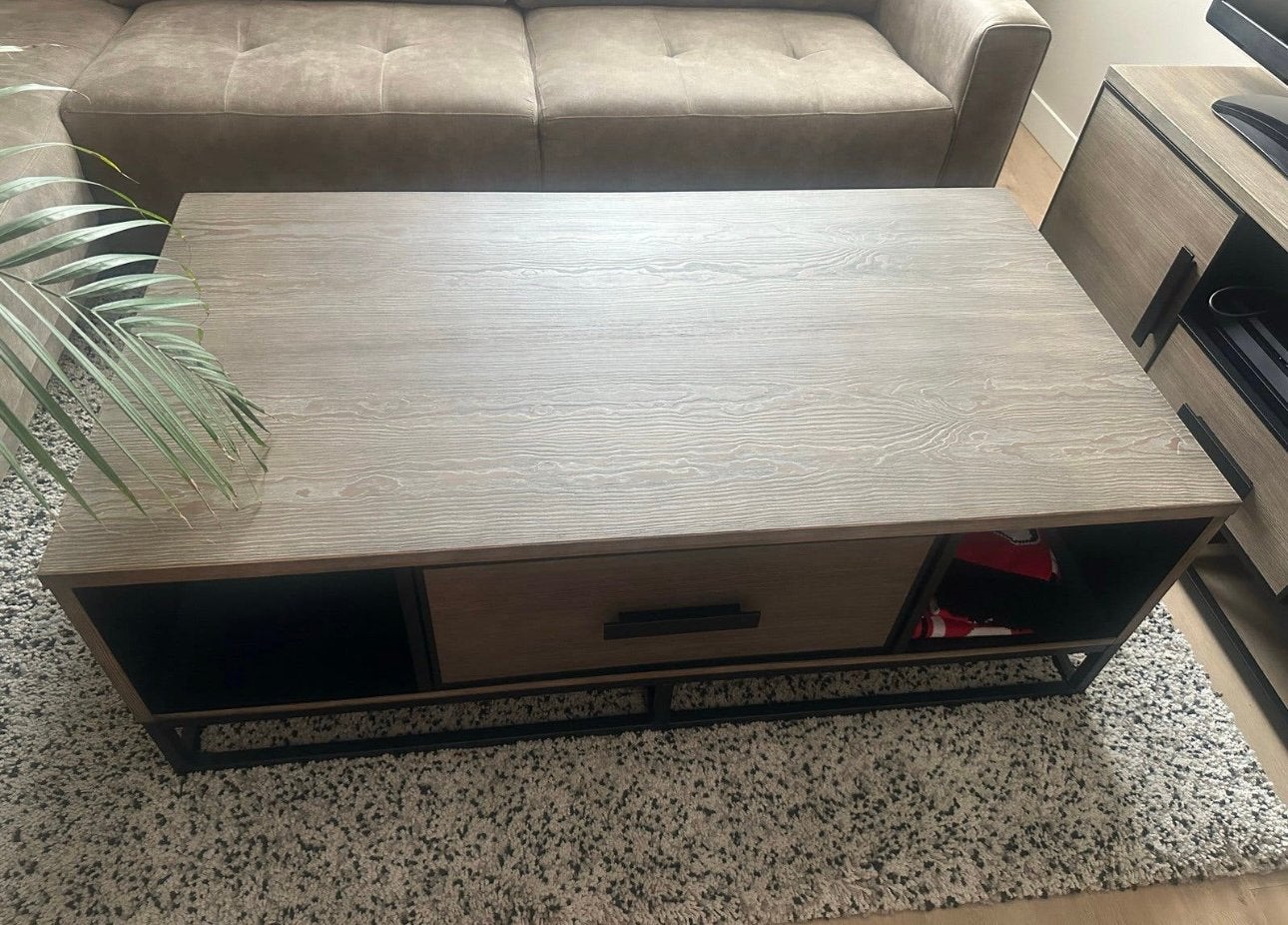 Haco salontafel, Ophalen