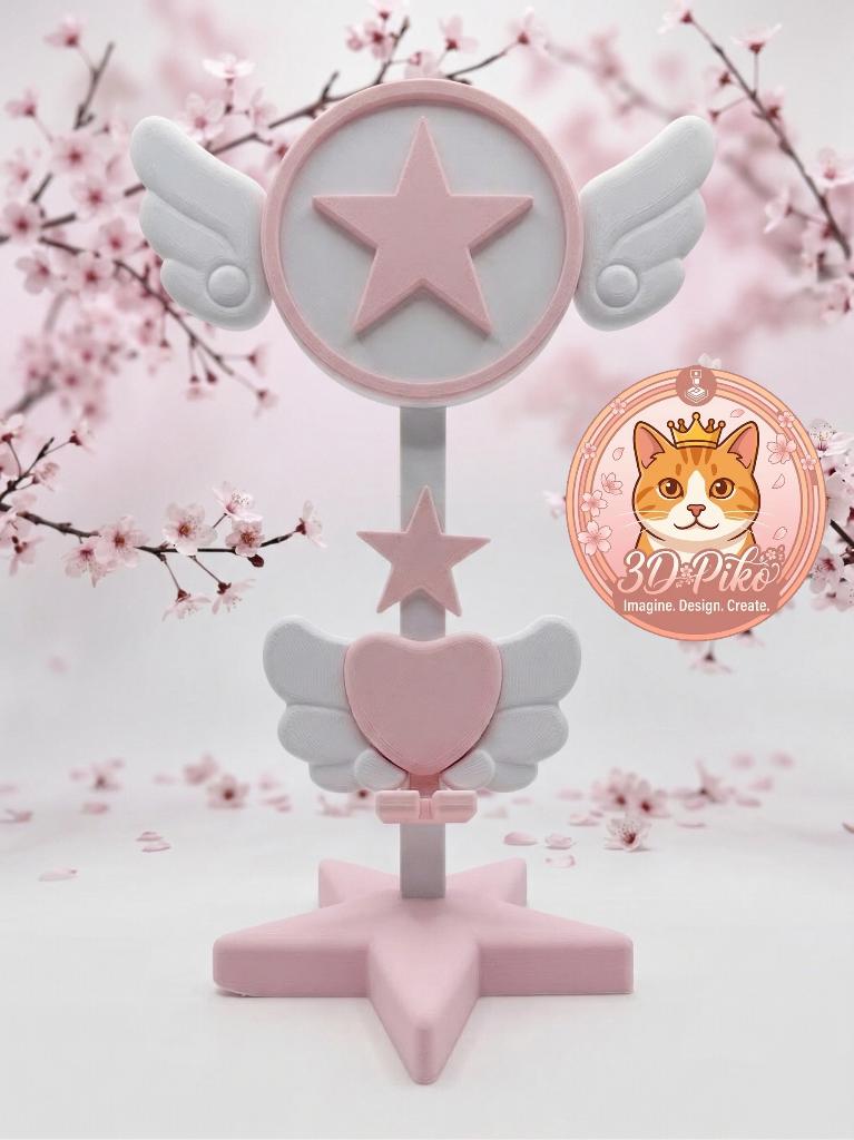 'Magical' Headset Standaard – 3D Geprint – Pink & White, Spelcomputers en Games, Spelcomputers | Overige Accessoires, Nieuw, Houder/standaard