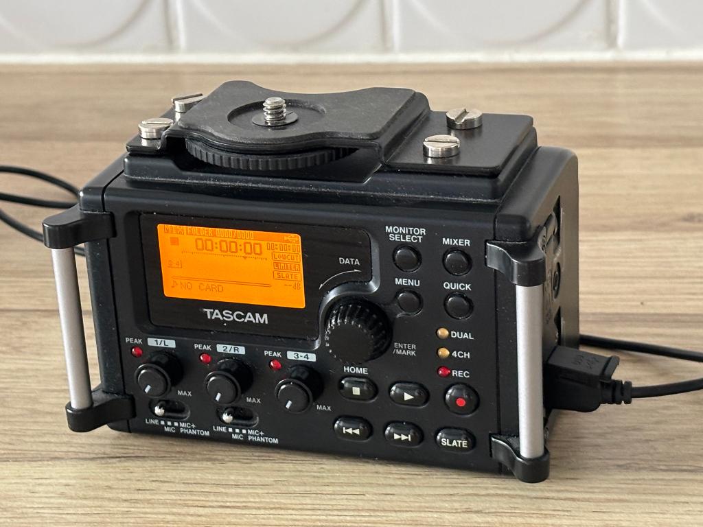 Tascam DR-60D - 4 kanaals audiorecorder, Ophalen of Verzenden, Zo goed als nieuw, Audio
