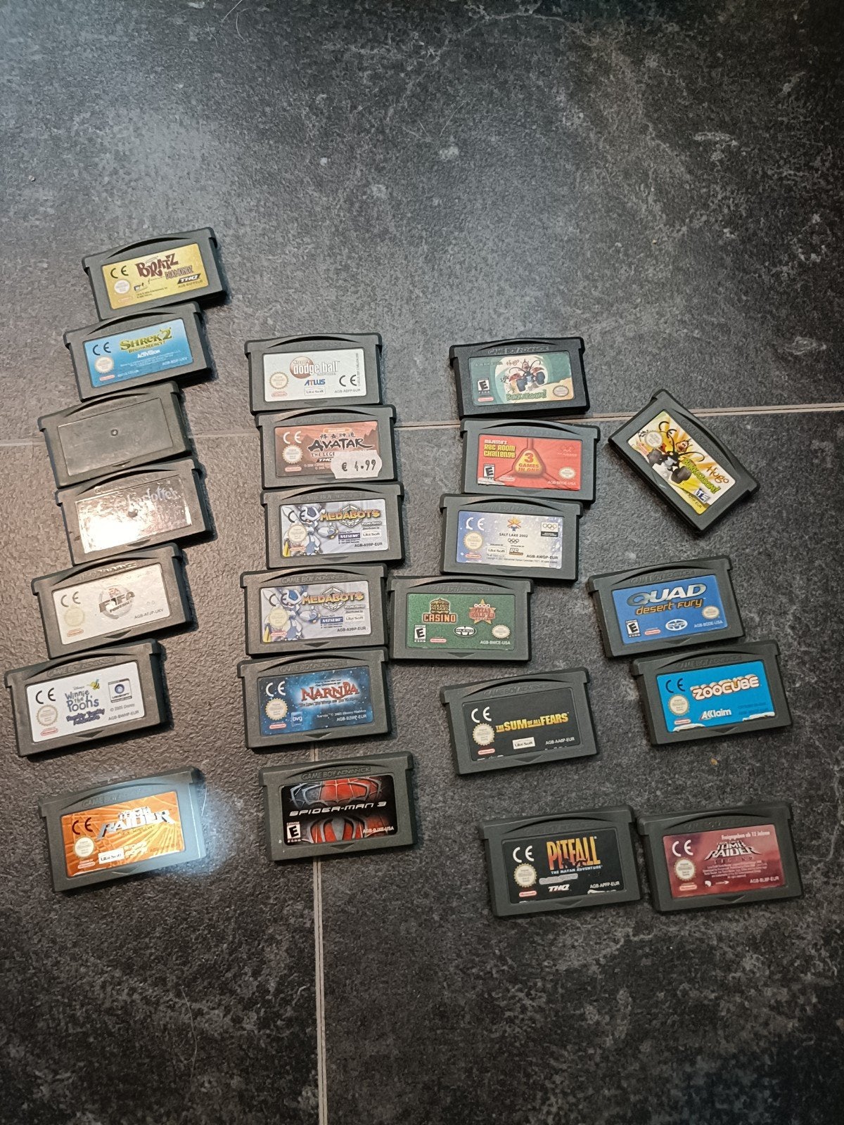 Grote collectie Game Boy Advance games met opbergdoos, Spelcomputers en Games, Games | Overige, Gebruikt, Verzenden, Overige genres