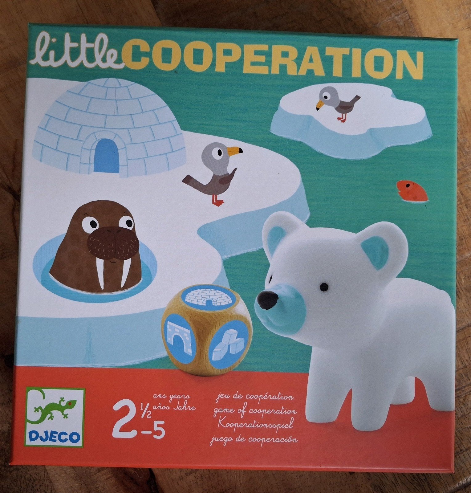 Djeco Little Cooperation spel  2 -5 jaar, Ophalen of Verzenden, Ontdekken
