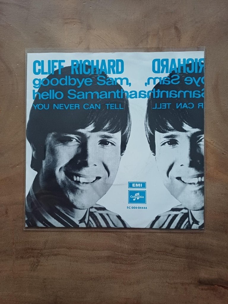 Cliff Richard - Goodbye Sam, Hello Samantha - Vinyl - Single, Gebruikt, 7 inch, Ophalen of Verzenden, Pop