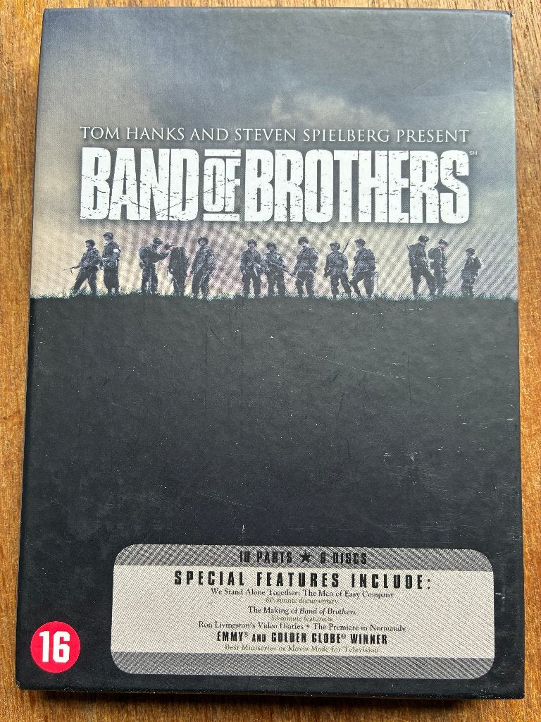 Band of Brothers Serie COMPLEET ; 5-DVD (oorlog), Engels, Vanaf 16 jaar, Nederlands, Drama