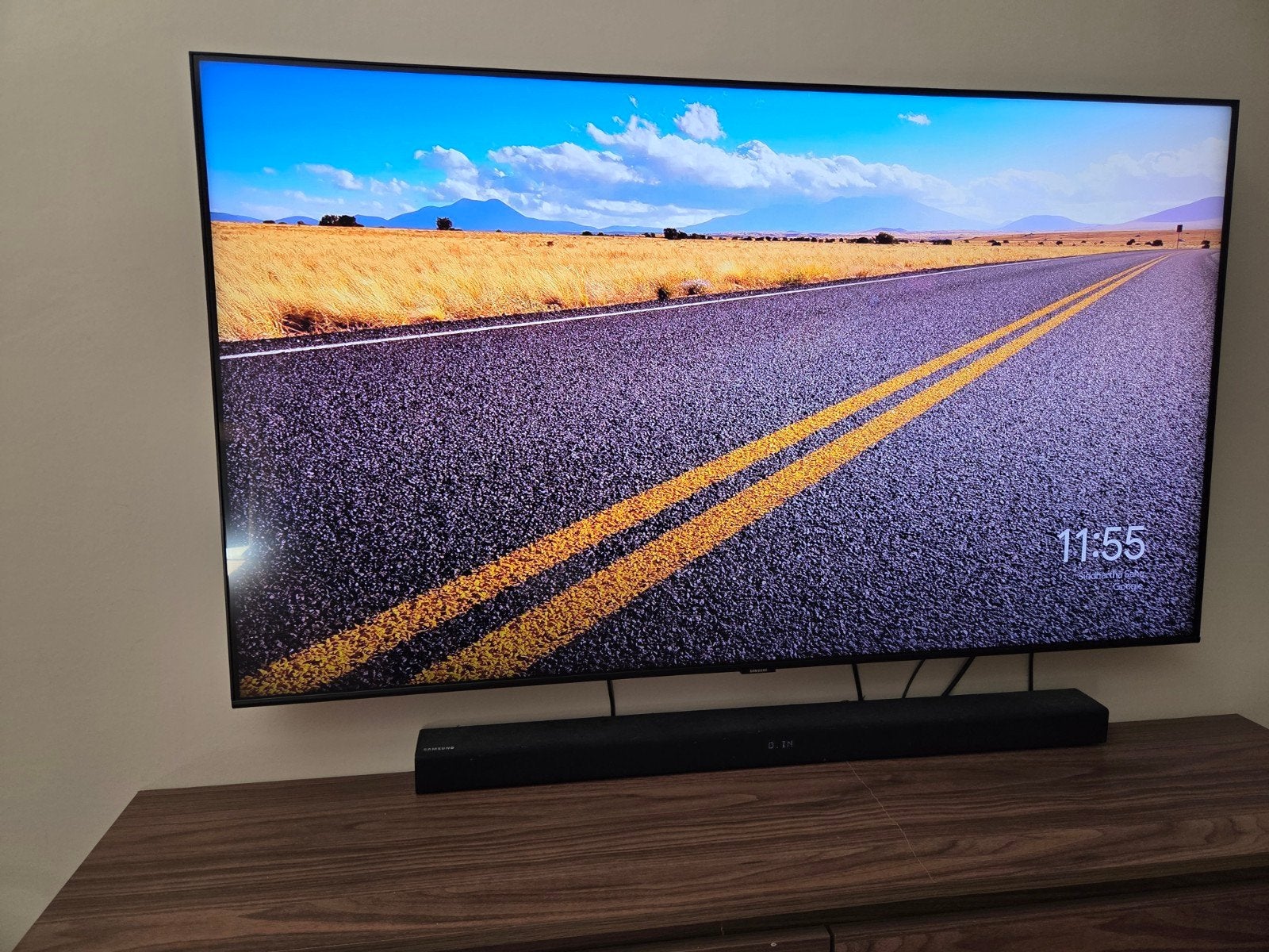 Samsung QE55Q70T - 4K QLED TV, Ophalen, QLED, Zo goed als nieuw, Samsung