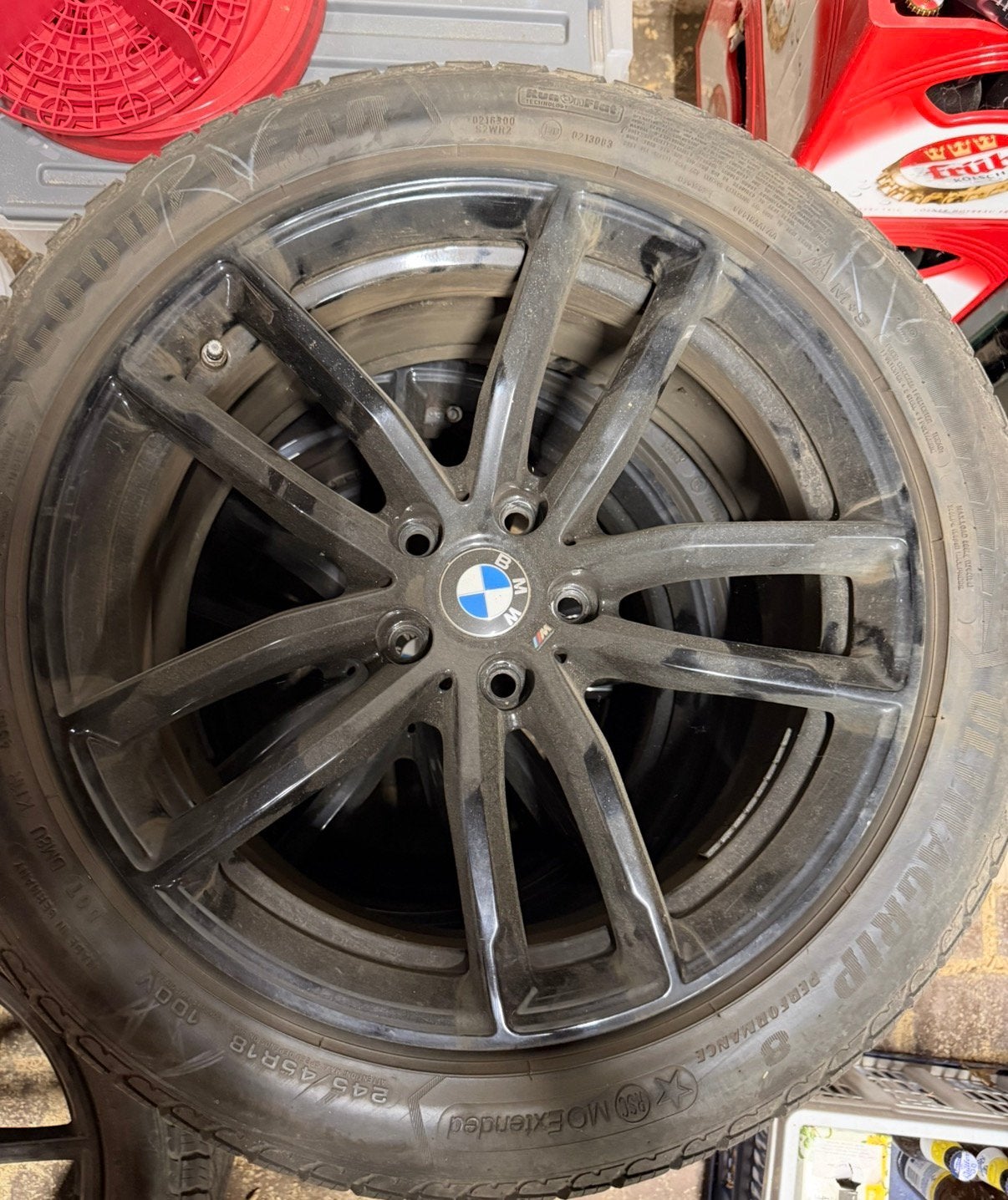 Orgineel Bmw wintervelgen 18 inch 5 serie g30 g31, Ophalen, 18 inch, Banden en Velgen, Winterbanden