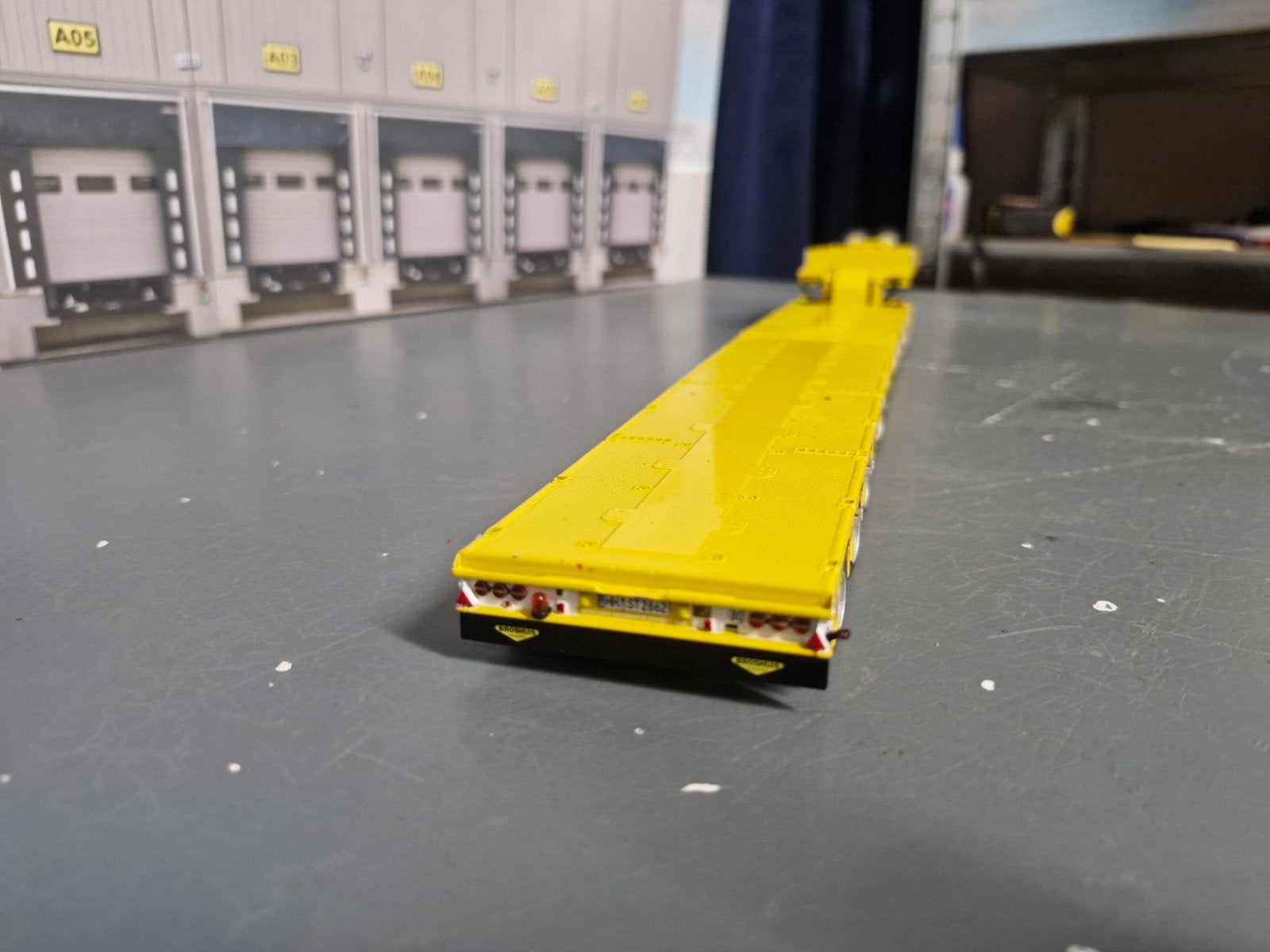 zwaartansport dieplader broshuis 7x3 bed, Hobby en Vrije tijd, Ophalen of Verzenden, Zo goed als nieuw, Bus of Vrachtwagen, Wsi