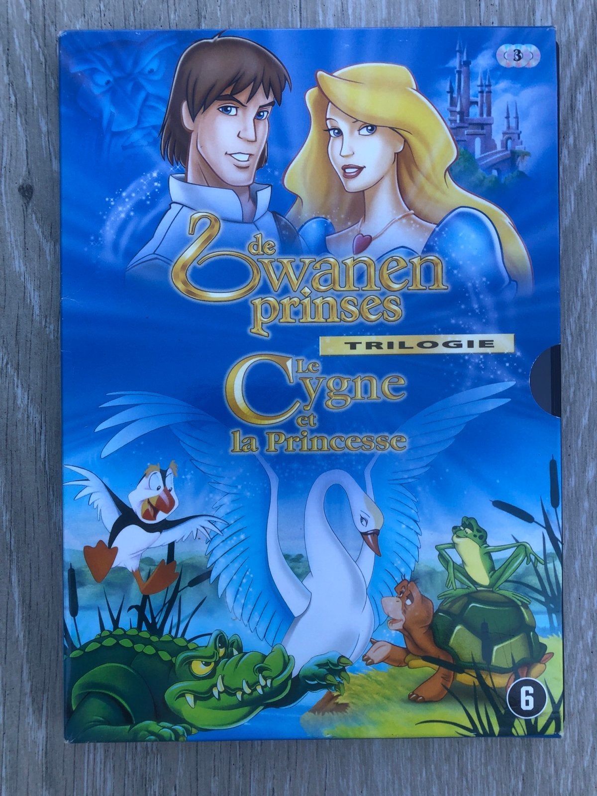 De Zwanenprinses Trilogie - 3 DVD Boxset, Gebruikt, Animatie, Verzamelbox, Alle leeftijden