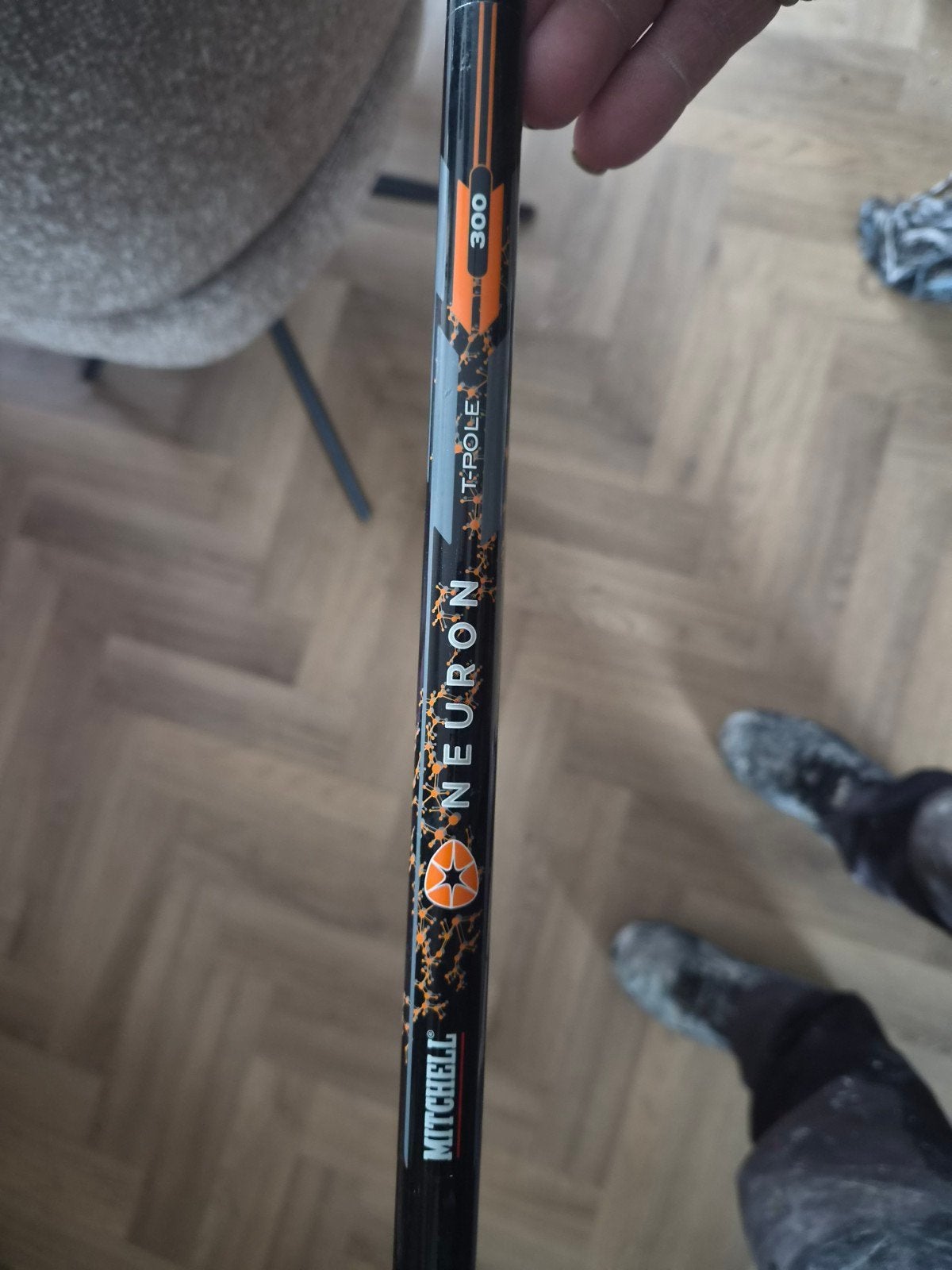 Mitchell Neuron T-Pole 300 Vishengel, Watersport en Boten, Ophalen, Gebruikt, Vaste hengel