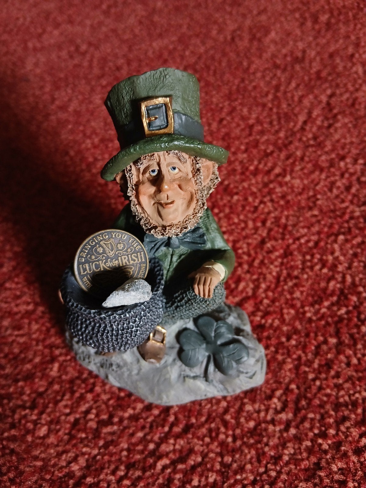 Declan's Finnians Blarney Stone beeldje met certificaat, Ophalen of Verzenden, Zo goed als nieuw