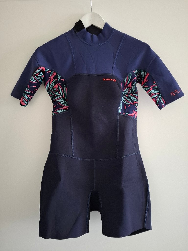 Dames wetsuit / shorty van Olaian, maat L, Decathlon, Wetsuit, Olaian (Decathlon), Ophalen of Verzenden, Zo goed als nieuw