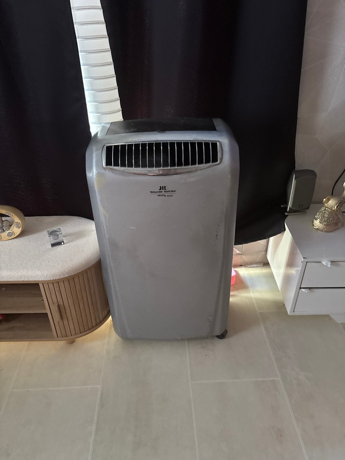 Holland Electro Freezz 9000 Mobiele Airco, Witgoed en Apparatuur, Airco's, Gebruikt, Verzenden, Minder dan 60 m³, Koelen en Ontvochtigen