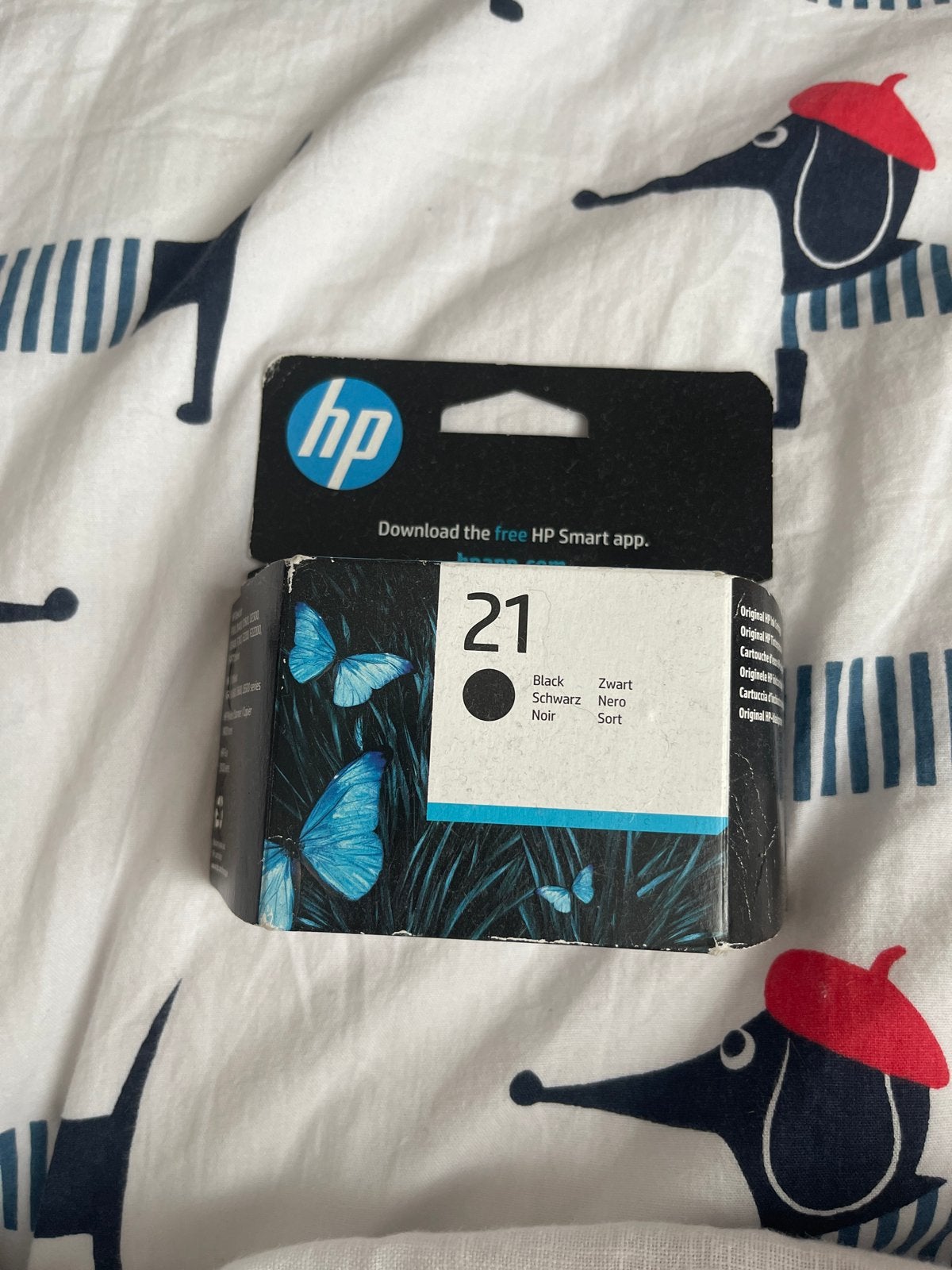 HP 21 Zwarte Inktcartridge - Origineel, Ophalen of Verzenden, Nieuw, Cartridge