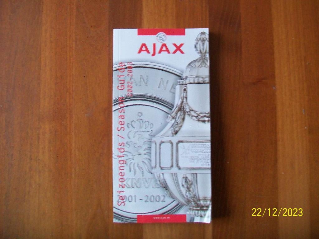 Ajax Seizoengids 2002 - 2003, Verzamelen, Verzenden, Zo goed als nieuw, Ajax, Boek of Tijdschrift