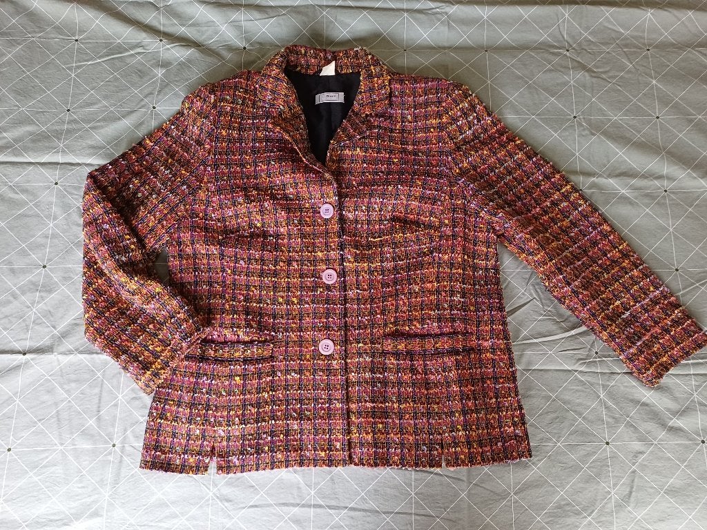 Leuke jas voor de herfst - maat 44, Maat 42/44 (L), Ophalen of Verzenden, Gedragen, Meerkleurig