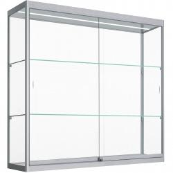 Hangvitrinekast LED strips, Huis en Inrichting, Kasten | Vitrinekasten, Zo goed als nieuw, 100 tot 150 cm, 100 tot 150 cm, 25 tot 50 cm