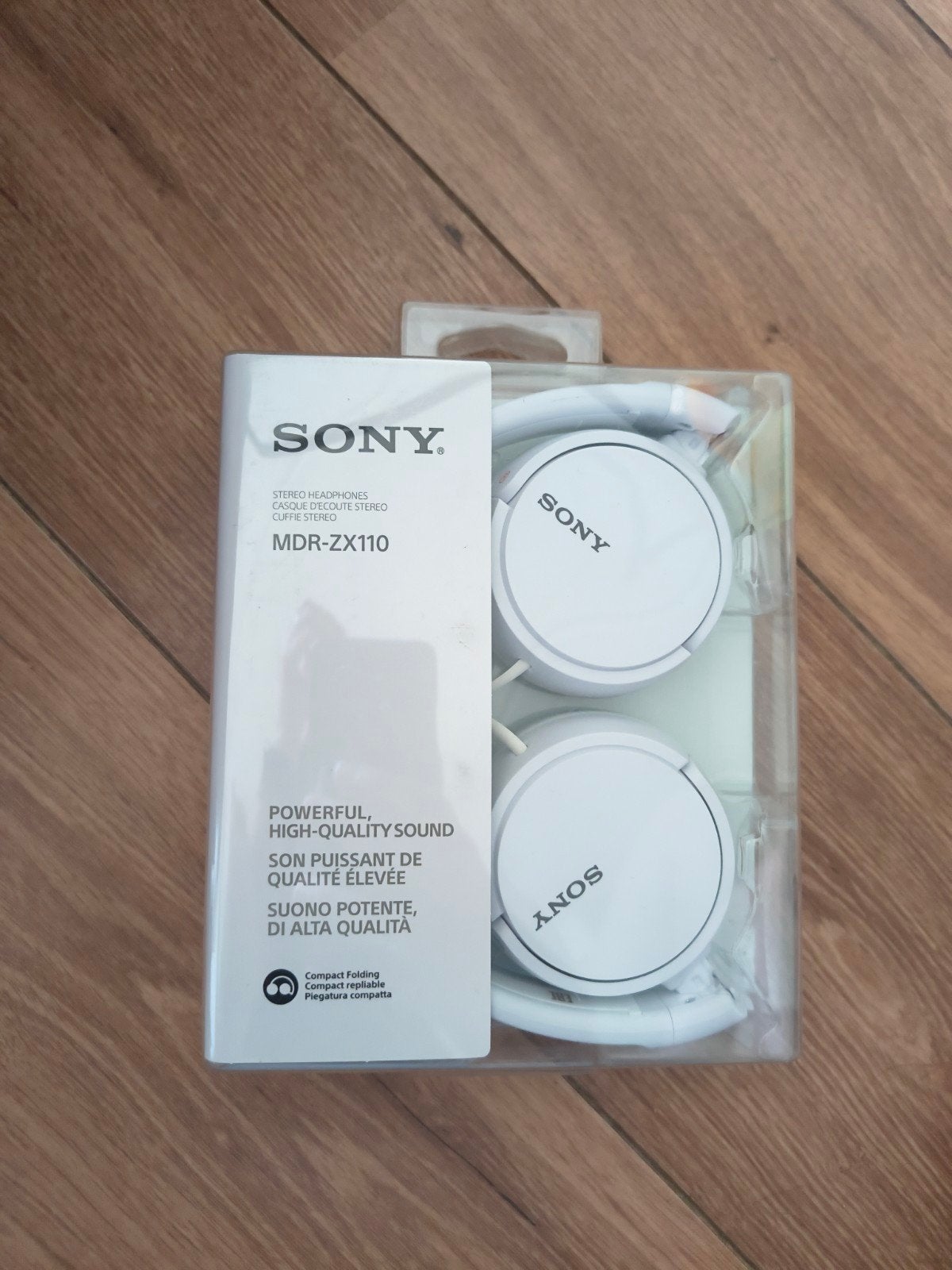Sony ZX110 koptelefoon Wit, Audio, Tv en Foto, Koptelefoons, ., On-ear, Ophalen of Verzenden, Zo goed als nieuw