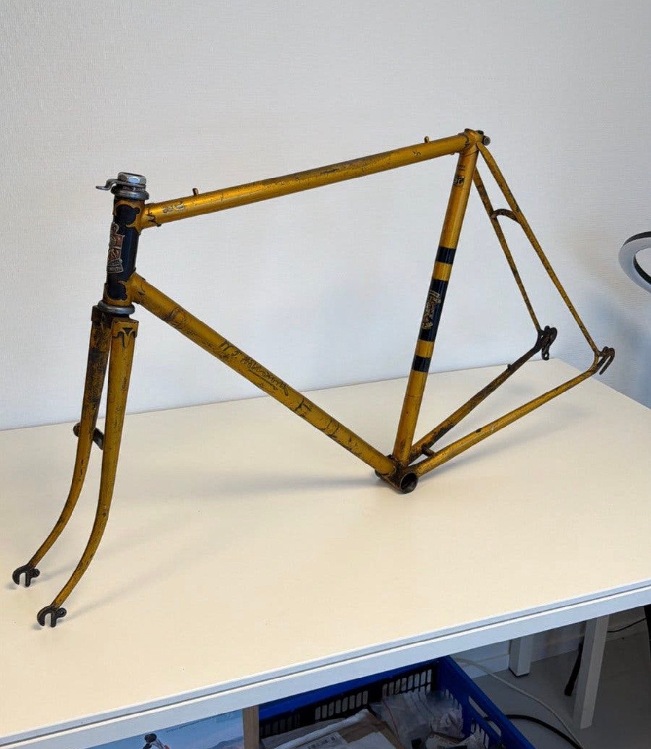 Vintage W.F. Holdsworth racefiets frame 56 cm Engeland UK, Frame, Gebruikt, P, P