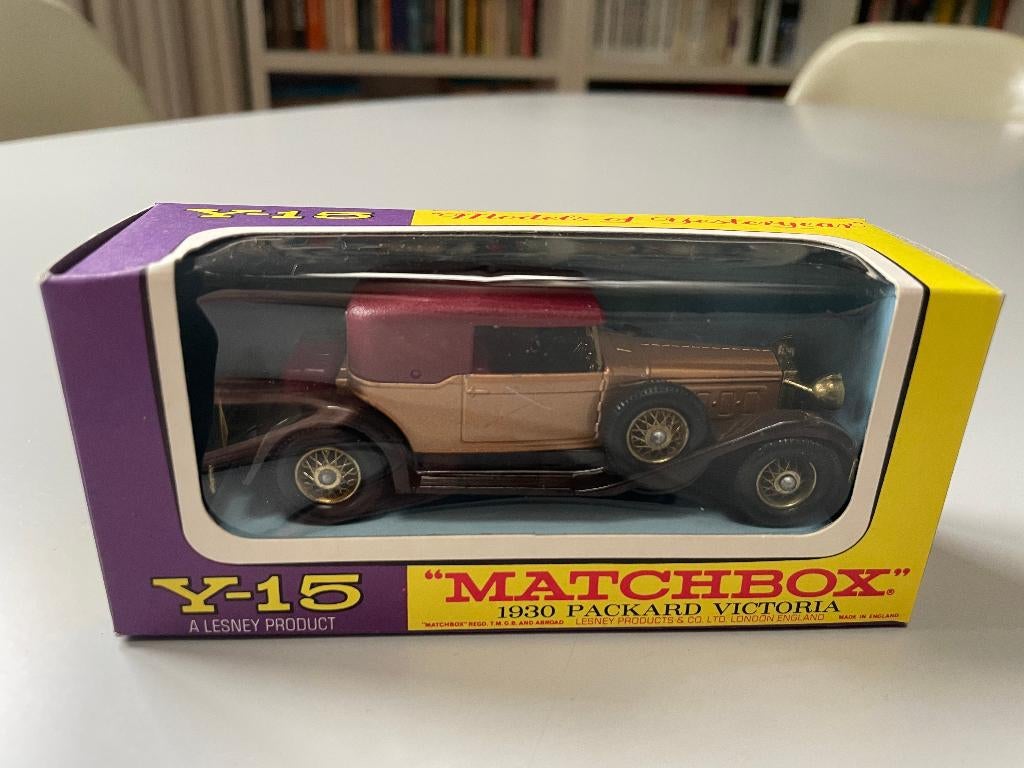 Matchbox Lesney Y-15 1930 Packard Victoria, Ophalen of Verzenden, Nieuw, Auto, Matchbox