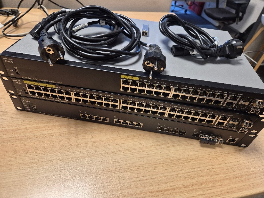 Cisco SG550XG-8F8T, SG350-28P en SG350-52P, Ophalen, Gebruikt