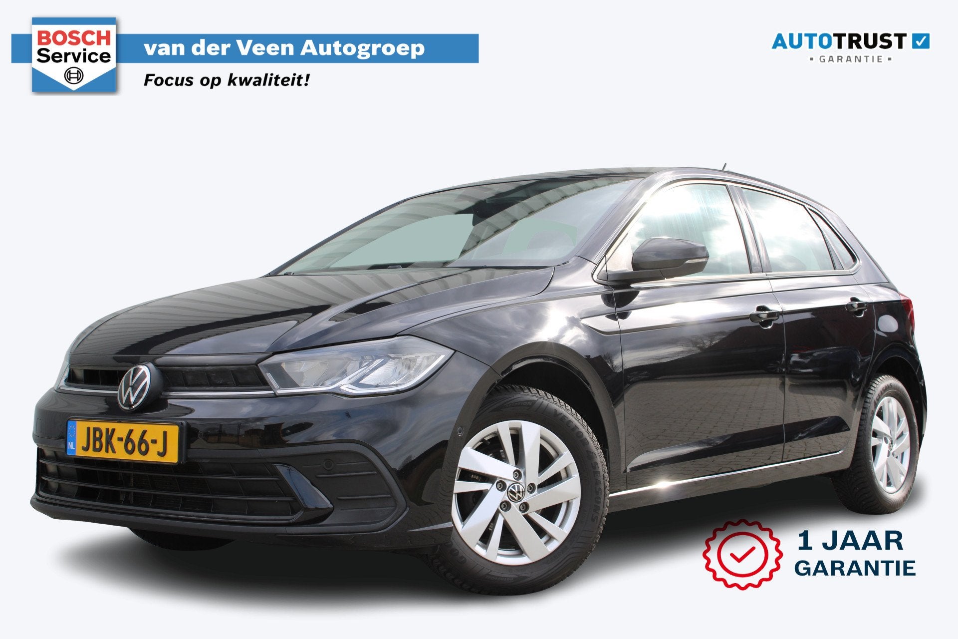 Volkswagen Polo 1.0 TSI Go | Incl. 12 maanden garantie | Sto, 12 maanden, Stof, Gebruikt, 580 kg