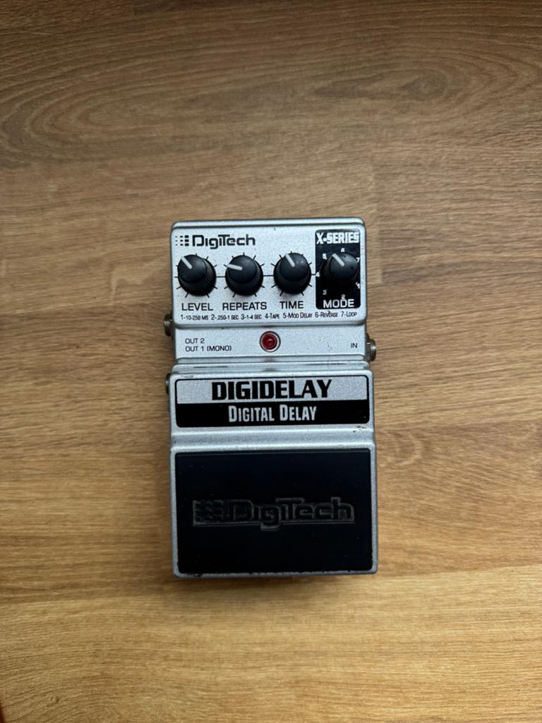 Digitech Digidelay Digital Delay Pedaal - Opknapper, Ophalen of Verzenden, Gebruikt, Delay of Echo