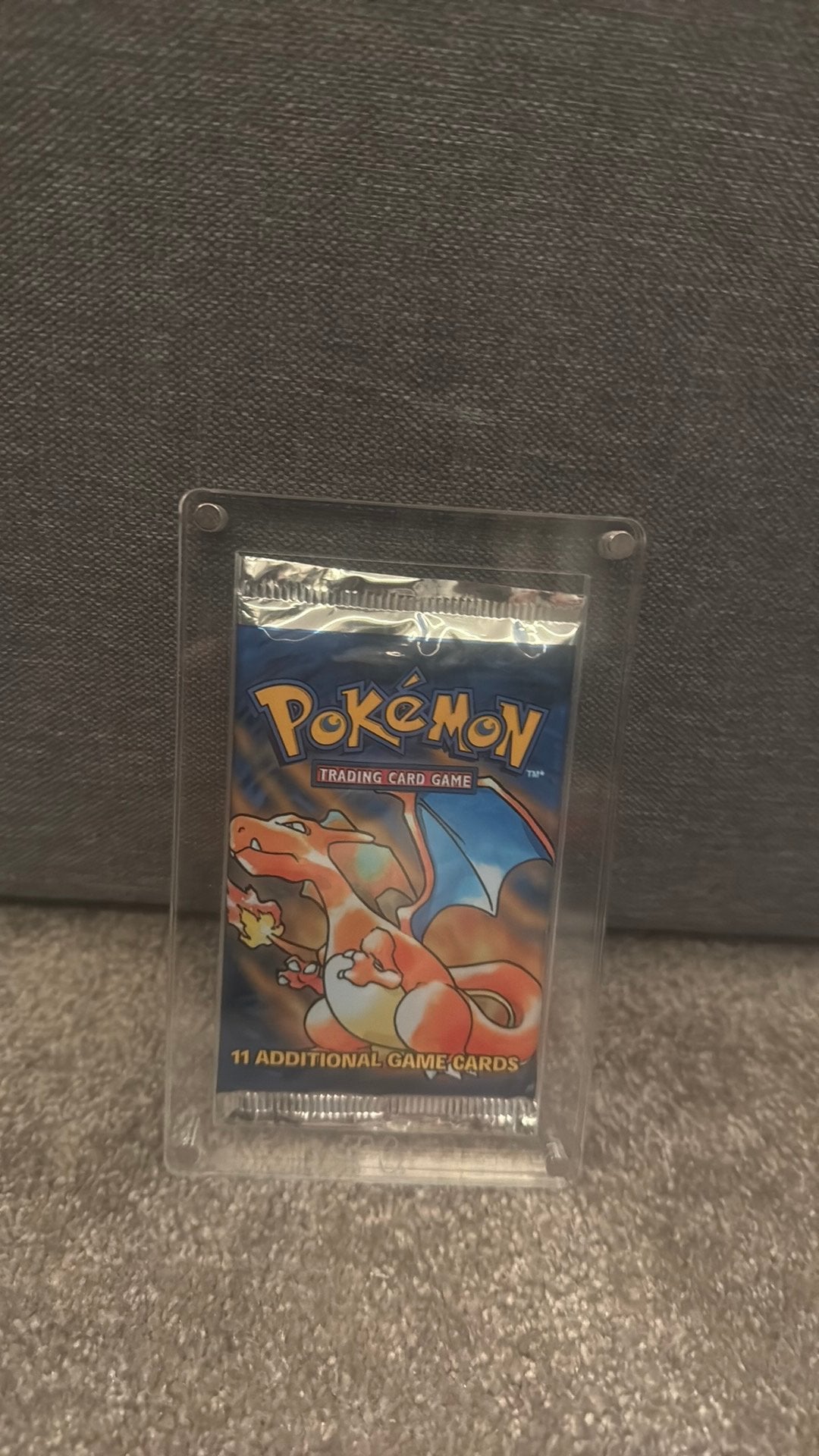 Vintage Pokémon base set Booster Pack – Charizard Artwork, Hobby en Vrije tijd, Verzamelkaartspellen | Pokémon, Ophalen, Nieuw