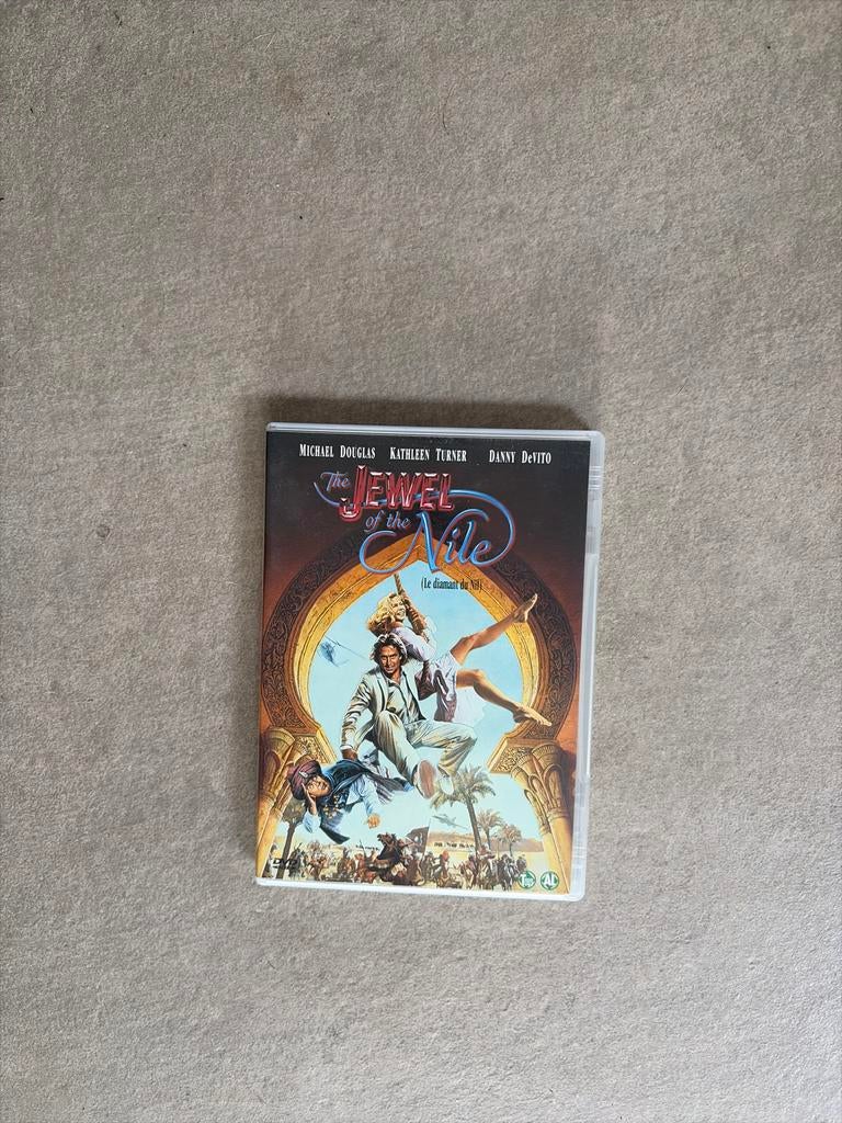 The Jewel of the Nile DVD - Actie/Avontuur met Michael Dougl, Vanaf 12 jaar, Ophalen of Verzenden, Gebruikt, Actiekomedie