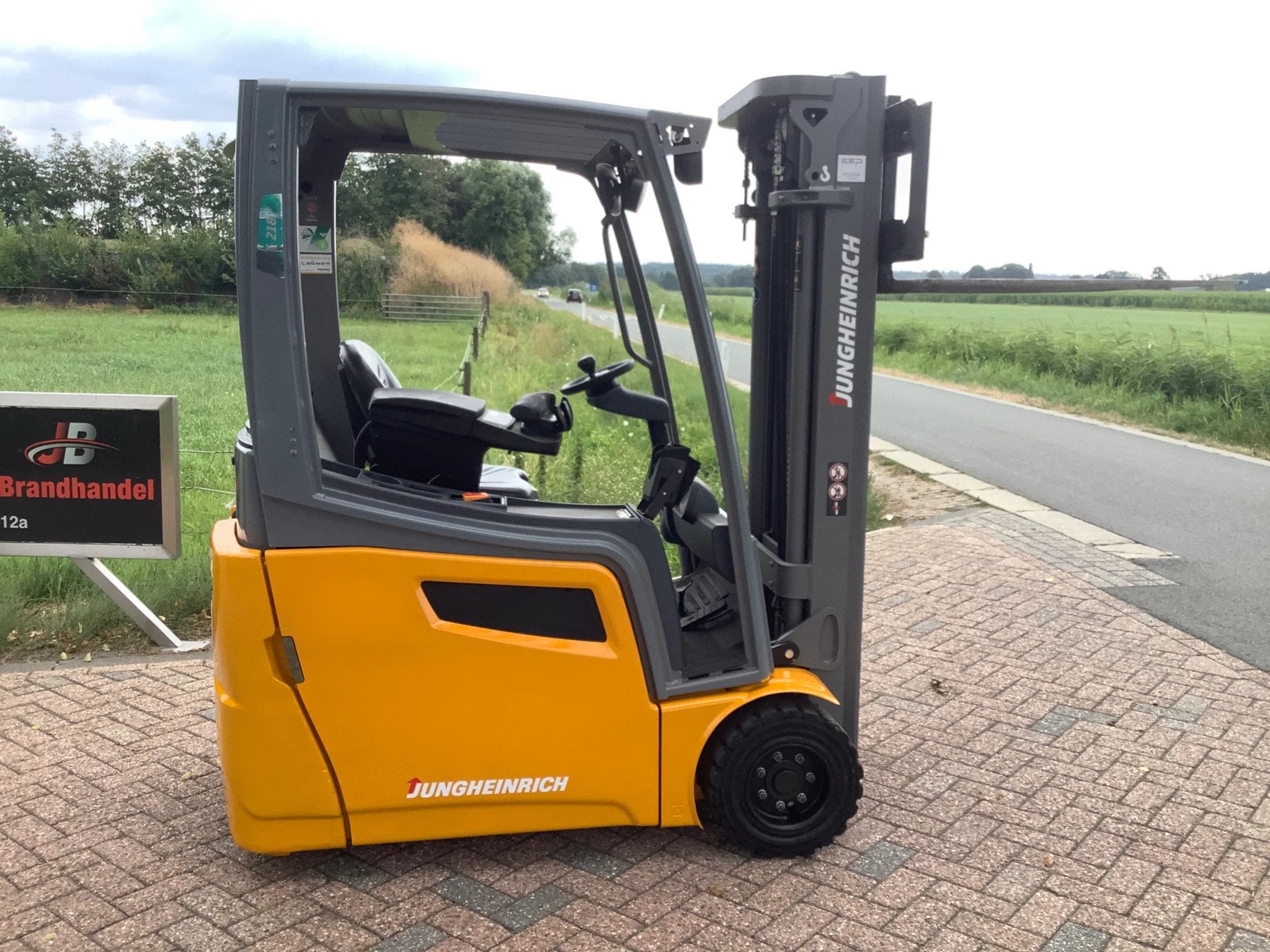 Jungheinrich efg 218k 3854 uur (bj 2018), 1000 tot 2000 kg, Overige aandrijving, Heftruck, Jungheinrich
